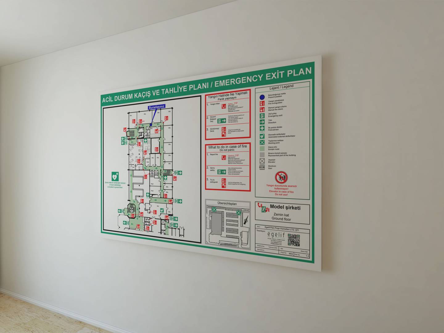 Emergency Escape Plan Design